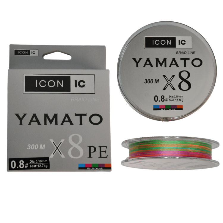 ICON-IC Yamato 150m X8 Multicolor İp Misina